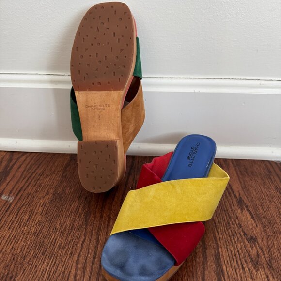 Charlotte Stone Amos criss corss sandals - Picture 2 of 2